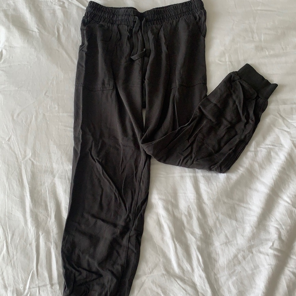 Black joggers